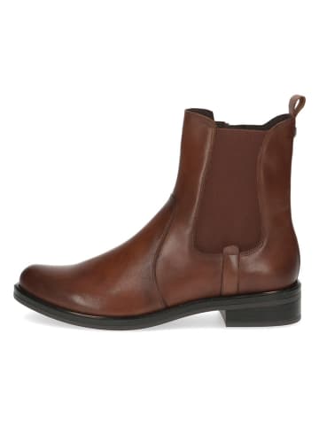 Caprice Leder-Boots in Braun
