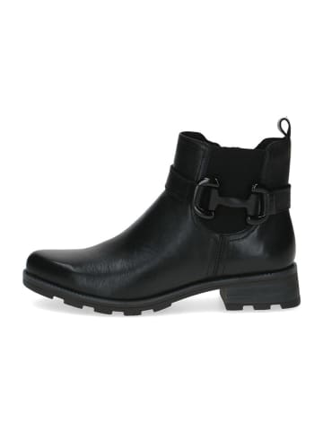 Caprice Leder-Boots in Schwarz