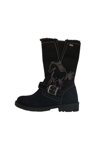 Lurchi Leder-Boots "Heidi" in Schwarz