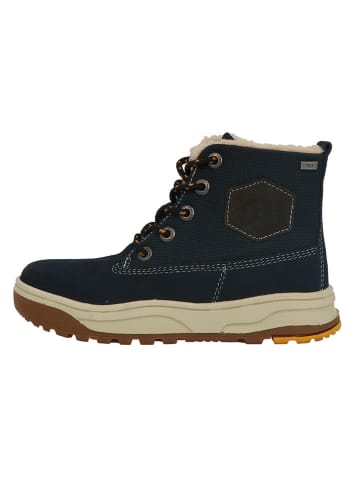 Lurchi Leren sneakers "Dago" donkerblauw