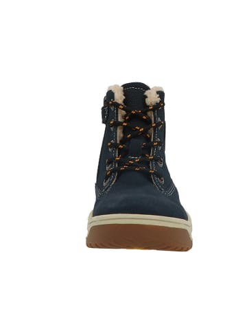 Lurchi Leren sneakers "Dago" donkerblauw