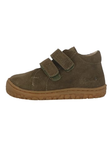 Lurchi Leder-Barfußschuhe "Noriko" in Khaki