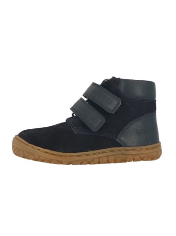 Lurchi Leren barefootschoenen Nino donkerblauw goedkoop kopen limango