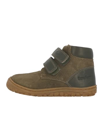 Lurchi Leren barefootschoenen "Nino" kaki