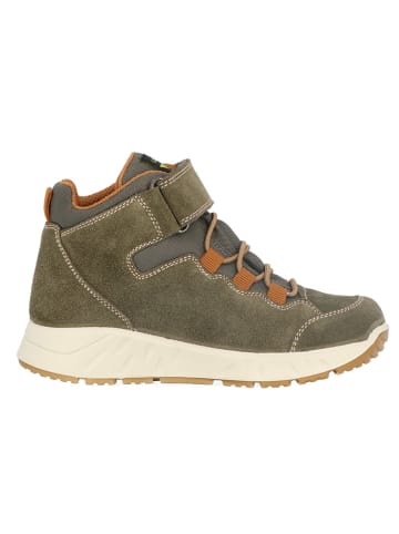 Lurchi Leren sneakers "Charly" kaki