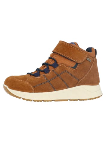 Lurchi Leder-Sneakers "Charly" in Hellbraun