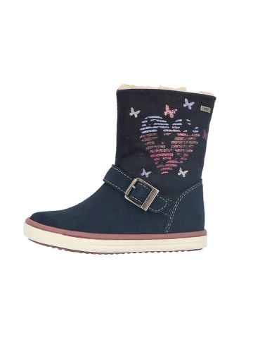 Lurchi Leder-Boots "Savia" in Dunkelblau