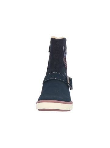 Lurchi Leder-Boots "Savia" in Dunkelblau