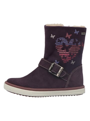 Lurchi Leder-Boots "Savia" in Lila