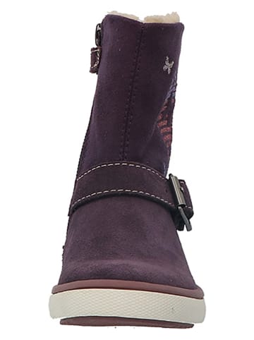 Lurchi Leder-Boots "Savia" in Lila