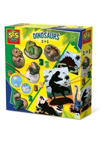 SES Knutselset "Gipsgieten en krasplaatjes dinosaurussen" - vanaf 5 jaar