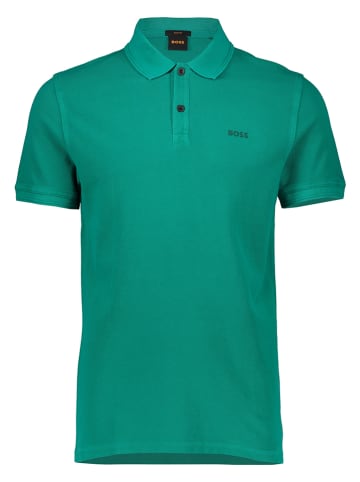 Hugo Boss Underwear Koszulka polo w kolorze zielonym