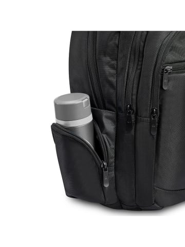 Delsey Rucksack "Element" in Schwarz - (B)35 x (H)44 x (T)20 cm