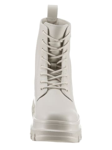Tommy Hilfiger Shoes Leder-Boots in Weiß