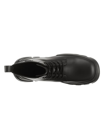 Tommy Hilfiger Shoes Leder-Boots in Schwarz