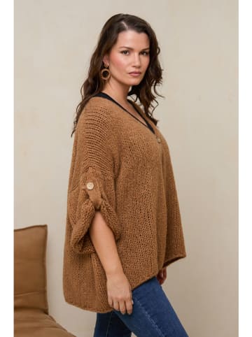 Curvy Lady Vest lichtbruin