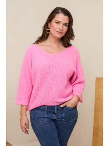 Curvy Lady Pullover in Rosa