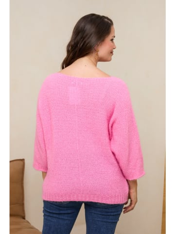 Curvy Lady Pullover in Rosa