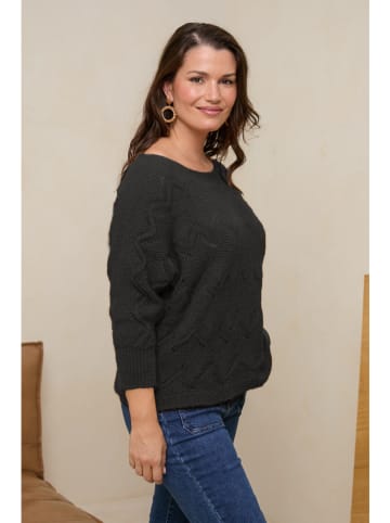 Curvy Lady Sweter w kolorze czarnym