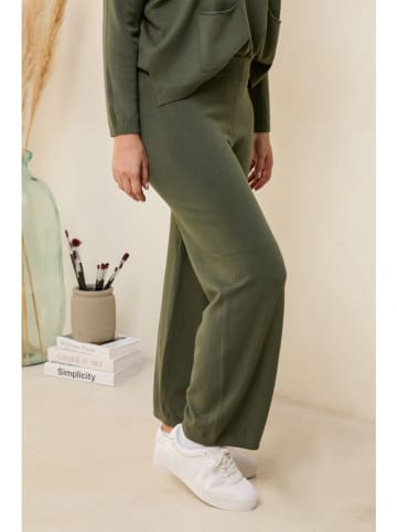 Curvy Lady Broek kaki