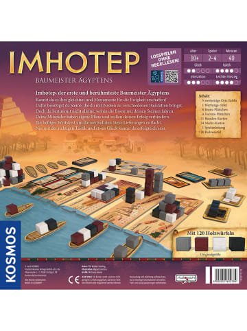 Kosmos Strategiespiel "Imhotep" - ab 10 Jahren