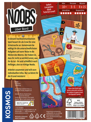 Kosmos Kartenspiel "Noobs Über Bord" - ab 10 Jahren