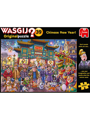 Jumbo 1000tlg. Puzzle "Wasgij Original 39 - Chinese New Year!" - ab 12 Jahren