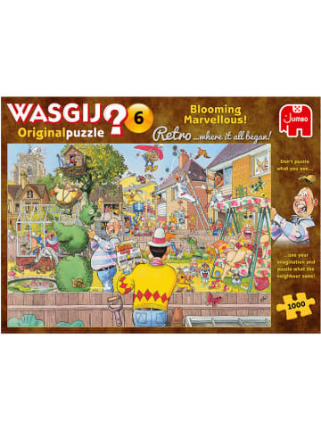 Jumbo 1000tlg. Puzzle "Wasgij Retro Original 6 - Blühende Pracht!" - ab 12 Jahren