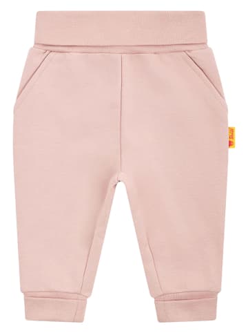 Steiff 2tlg. Outfit in Creme/ Rosa/ Bunt