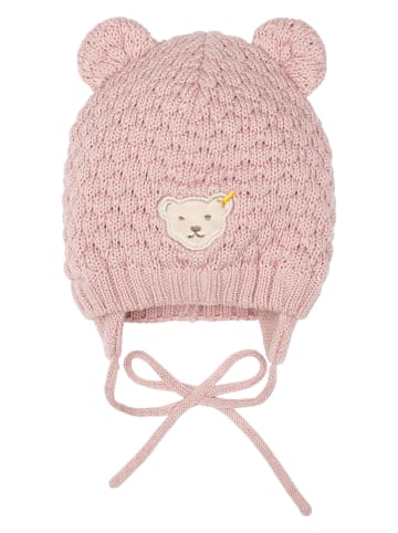 Steiff Bommelmütze in Rosa