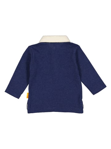 Steiff Poloshirt donkerblauw/crème