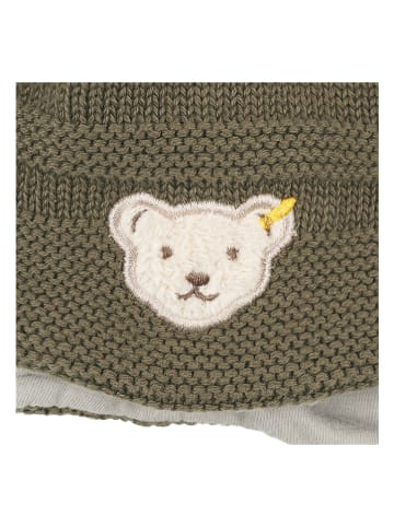 Steiff Czapka w kolorze khaki