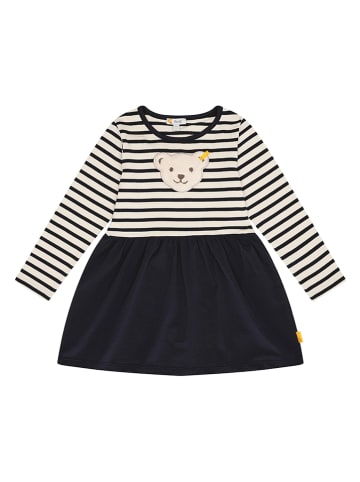 Steiff Kleid in Beige/ Schwarz