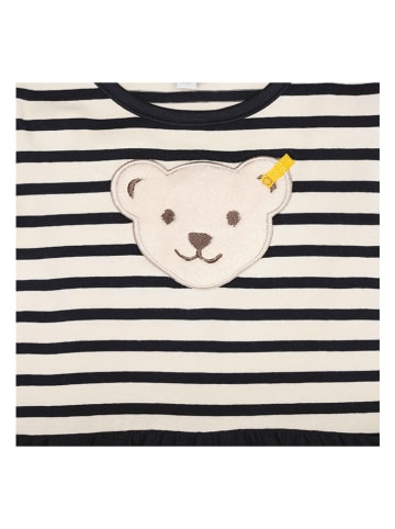 Steiff Kleid in Beige/ Schwarz