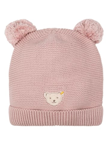 Steiff Bommelmütze in Rosa