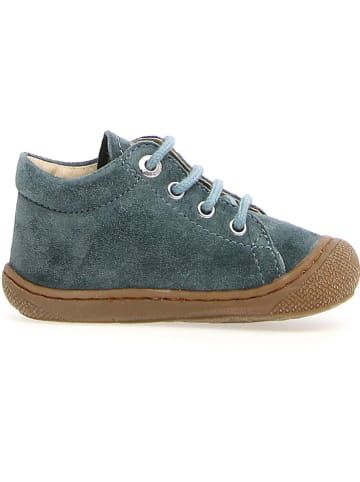 Naturino Leder-Lauflernschuhe "Cocoon" in Türkis