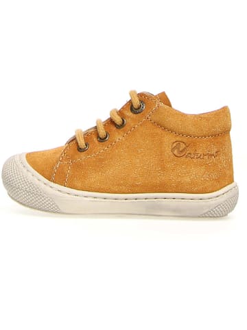 Naturino Leder-Lauflernschuhe "Cocoon" in Ocker