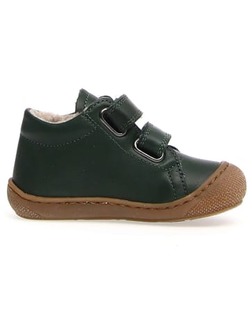 Naturino Leder-Lauflernschuhe "Cocoon" in Grün