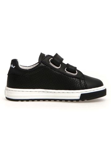 Naturino Leder-Sneakers "Seam" in Schwarz