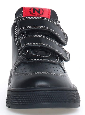 Naturino Leren sneakers "Hess" zwart