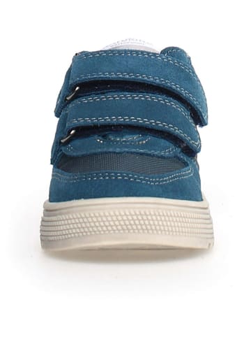 Naturino Leder-Sneakers "Hess" in Dunkelblau/ Blau