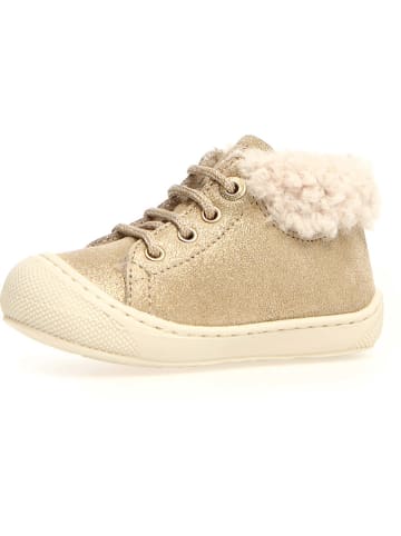 Naturino Leder-Sneakers "Coco" in Beige