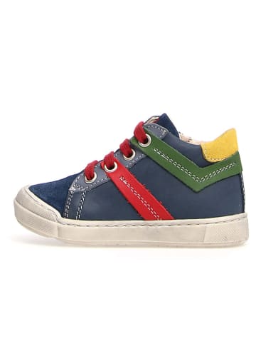 Naturino Leren sneakers "Lissina" meerkleurig/donkerblauw