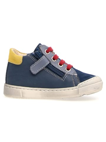 Naturino Leder-Sneakers "Lissina" in Bunt/ Dunkelblau