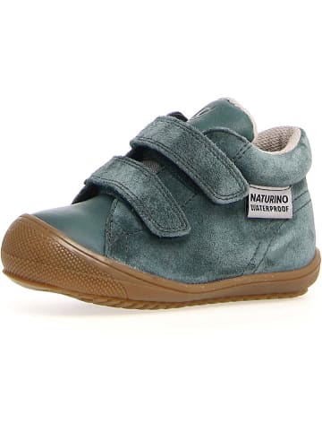 Naturino Leder-Sneakers "Raintastik" in Türkis