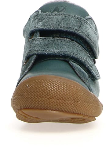Naturino Skórzane sneakersy "Raintastik" w kolorze turkusowym