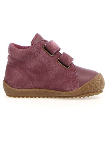 Naturino Leder-Sneakers "Raintastik" in Altrosa