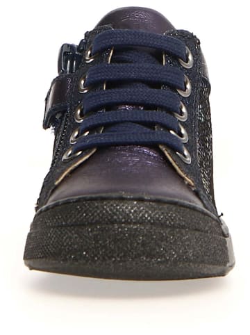 Naturino Leren sneakers "Goey" donkerblauw