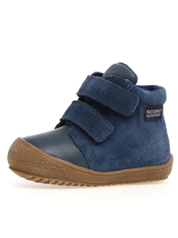 Naturino Leder-Boots "Leoti" in Dunkelblau