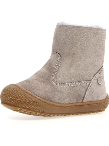 Naturino Leder-Boots "Cozy Hug" in Beige